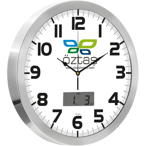 V30-585-B Metalize Duvar Saati