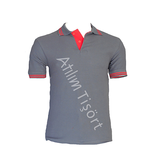 Lacoste  Penye Lacoste Polo Yaka Tişört Gri
