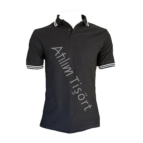 Lacoste  Penye Lacoste Polo Yaka Tişört Siyah