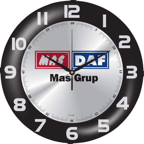 V30-528-DGM Bombe Cam Duvar Saati