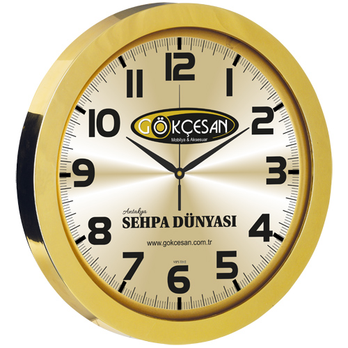 V30-543-M Metalize Duvar Saati