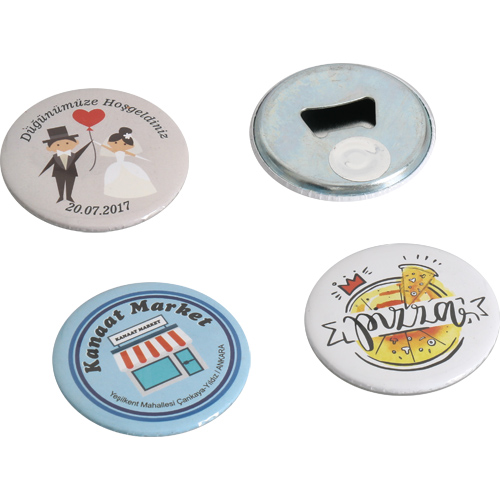 1680 Açacaklı Buton Metal Magnet