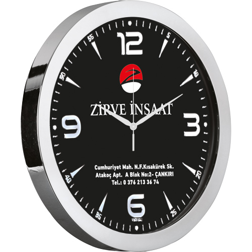 V30-541-GV Metalize Duvar Saati